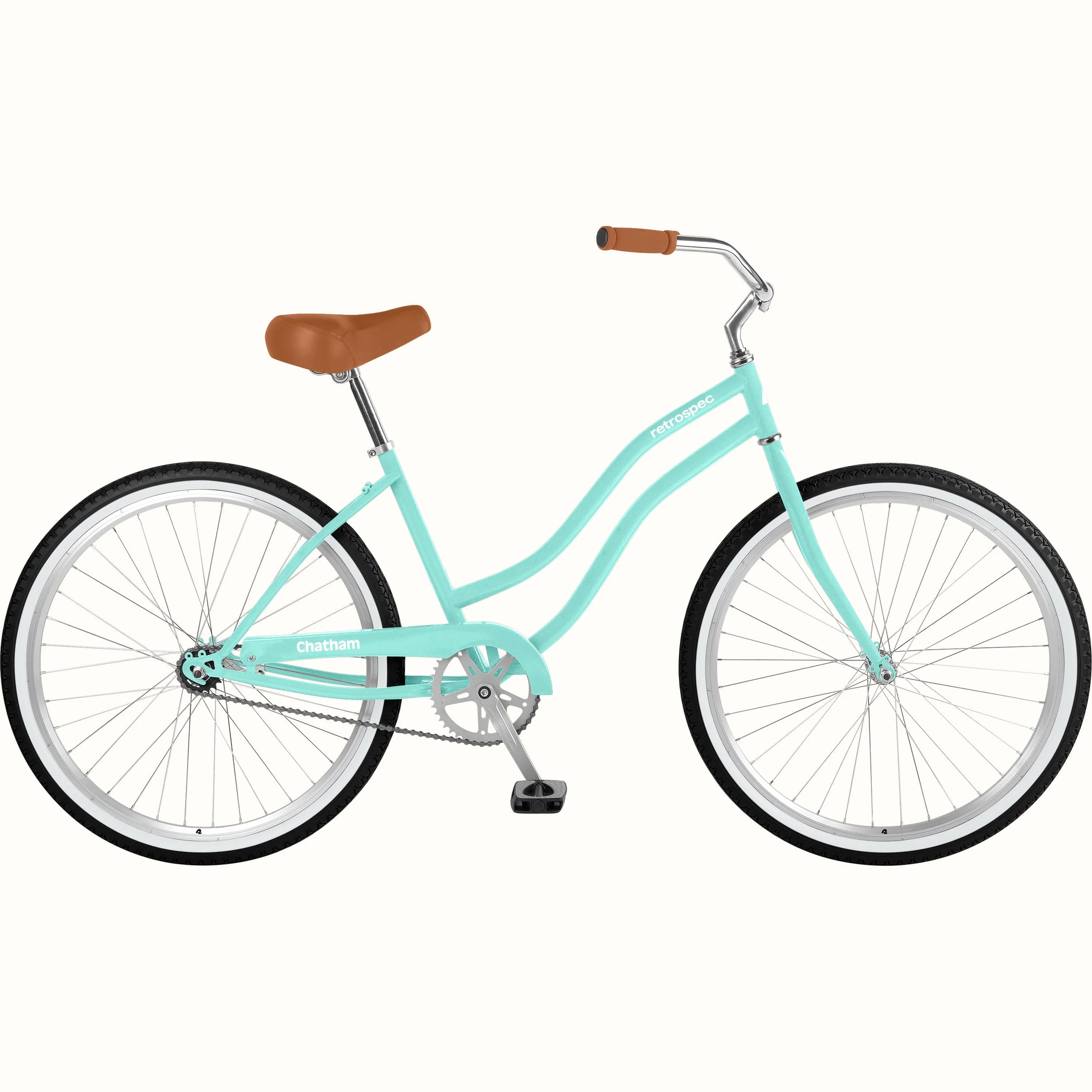 Chatham Beach Cruiser Bike - Step Through Single Speed - Image 6